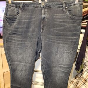 EUC Kut from the Kloth Donna High Rise Ankle Skinny Jeans Sz 24w